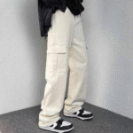 6 pocket straight fit Baggy Cargo