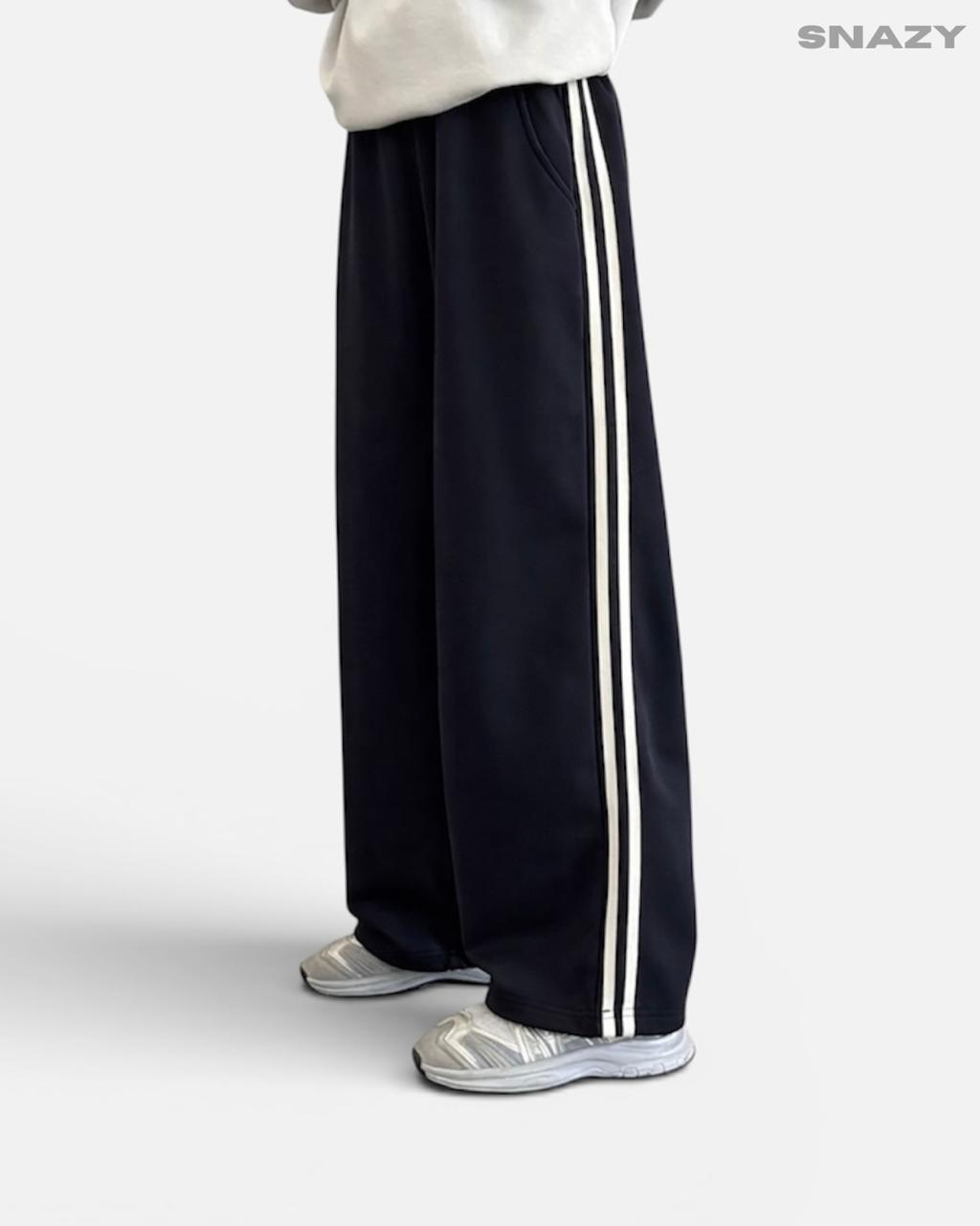 BLACK JOGGERS ELITE FLOW BAGGY JOGGERS - Image 1