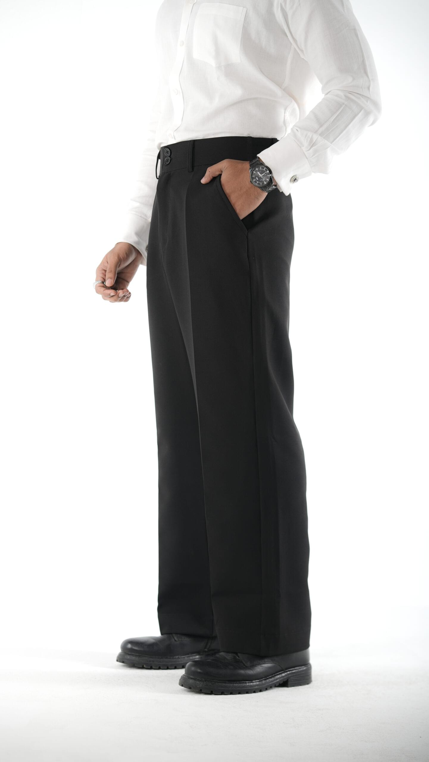 BLACK-FORMAL BAGGY - Image 2