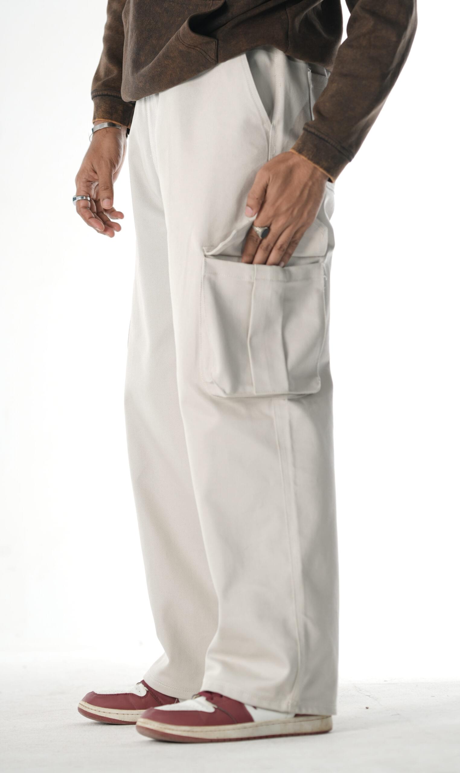 LIGHT ASH  BAGGY CARGO - Image 3