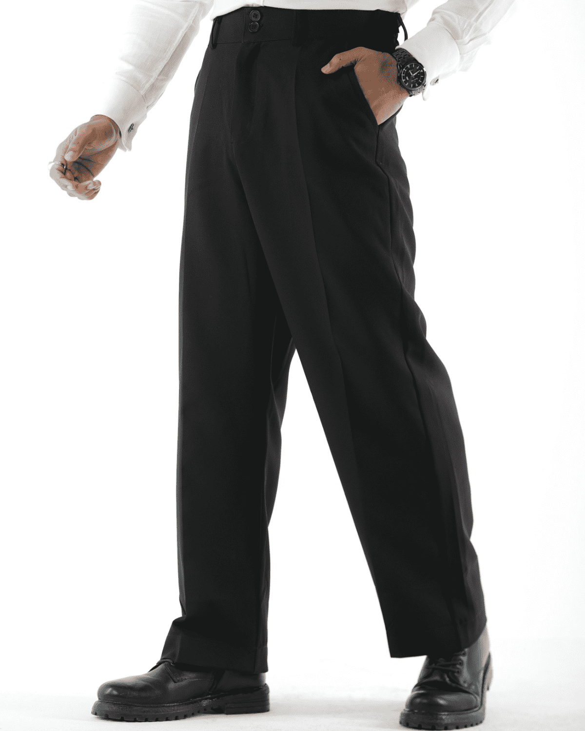 BLACK-FORMAL BAGGY - Image 1