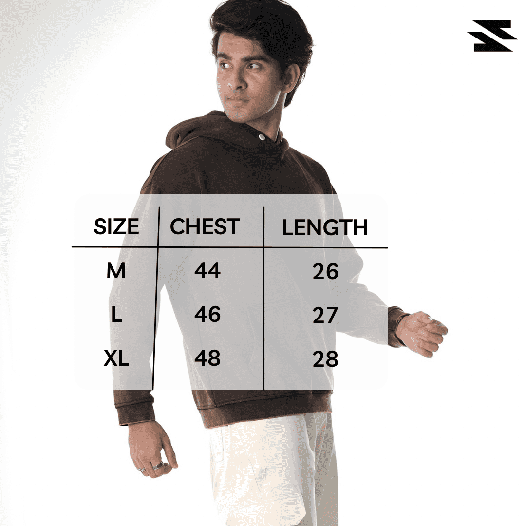 OVERSIZED ACID WASH HUDDIE - Image 4