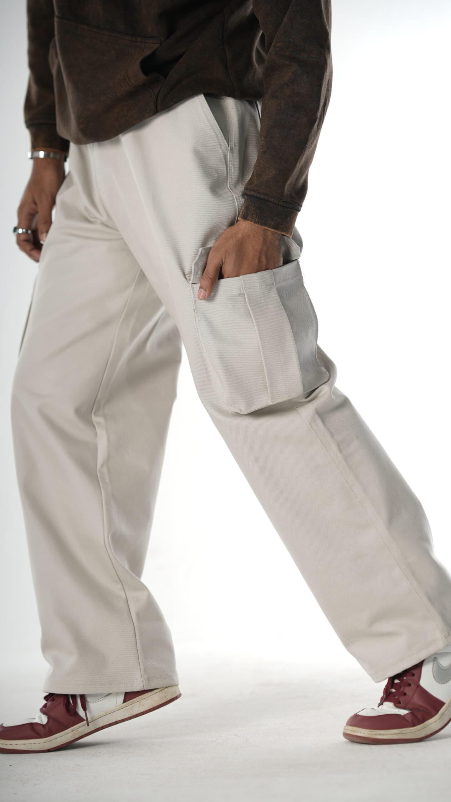 LIGHT ASH  BAGGY CARGO - Image 2